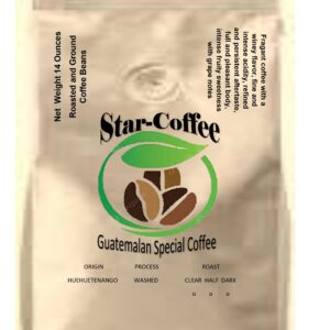 Café Especial en Grano Tostado y Molido Orígen Huehuetenango