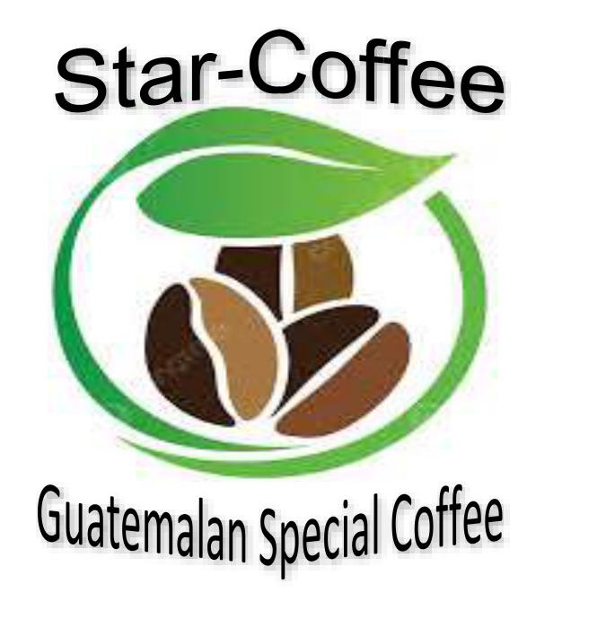 Café verde (oro), café en grano tostado y café molido de divesos orígenes de Guatemala.